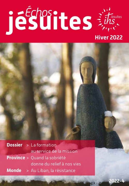 couverture revue Echos jésuites Hiver 2022